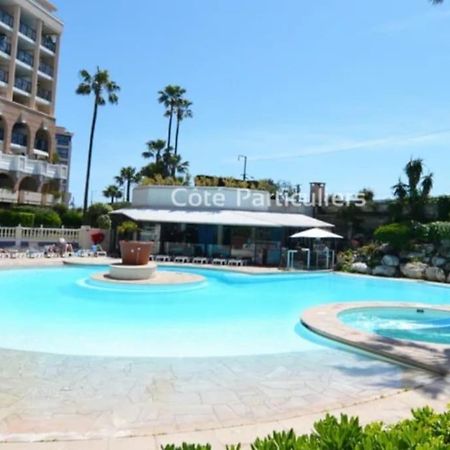 Appartement rdc en résidence avec piscine Cannes Exterior foto